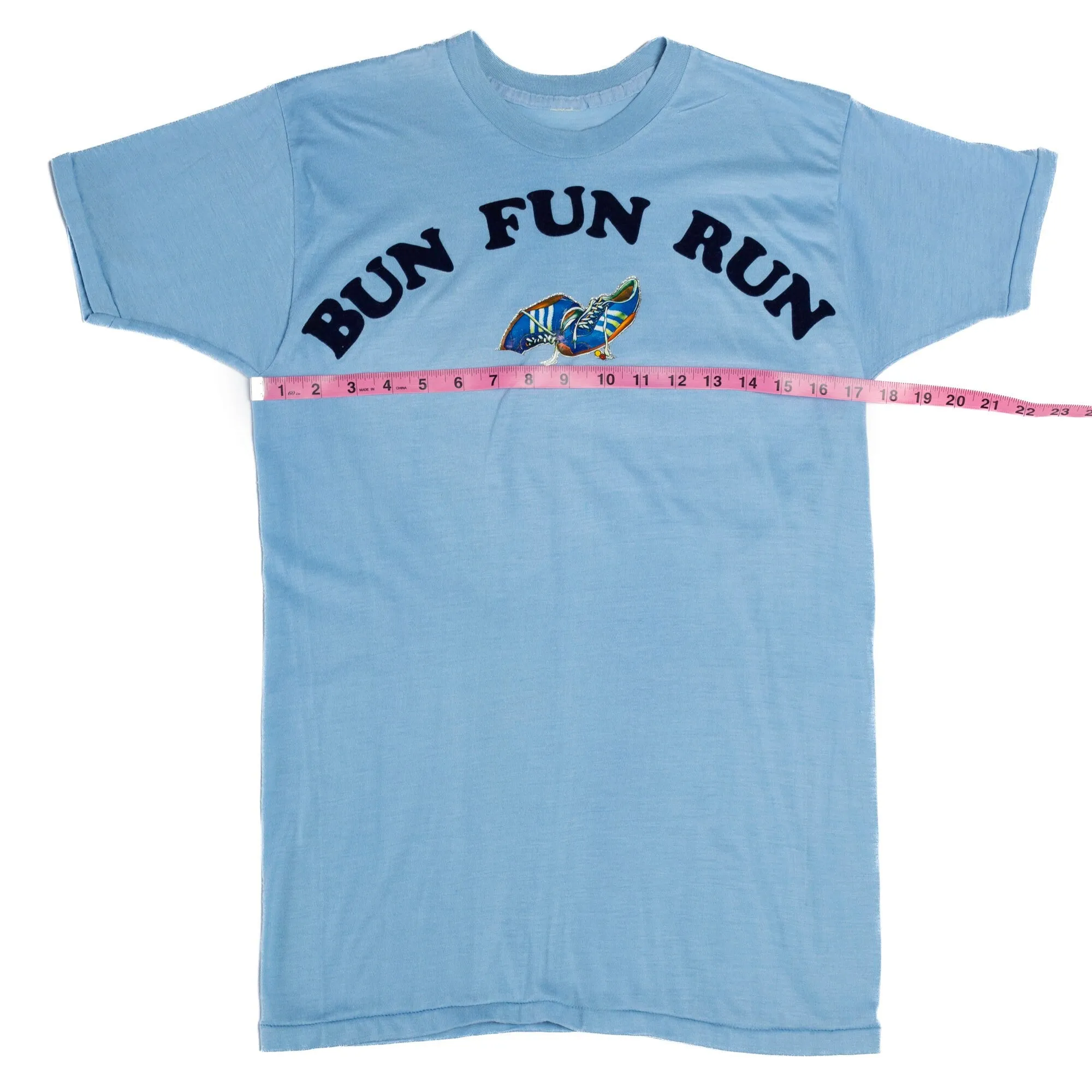 80s Bun Fun Run T Shirt - Men's Small, Women's Medium