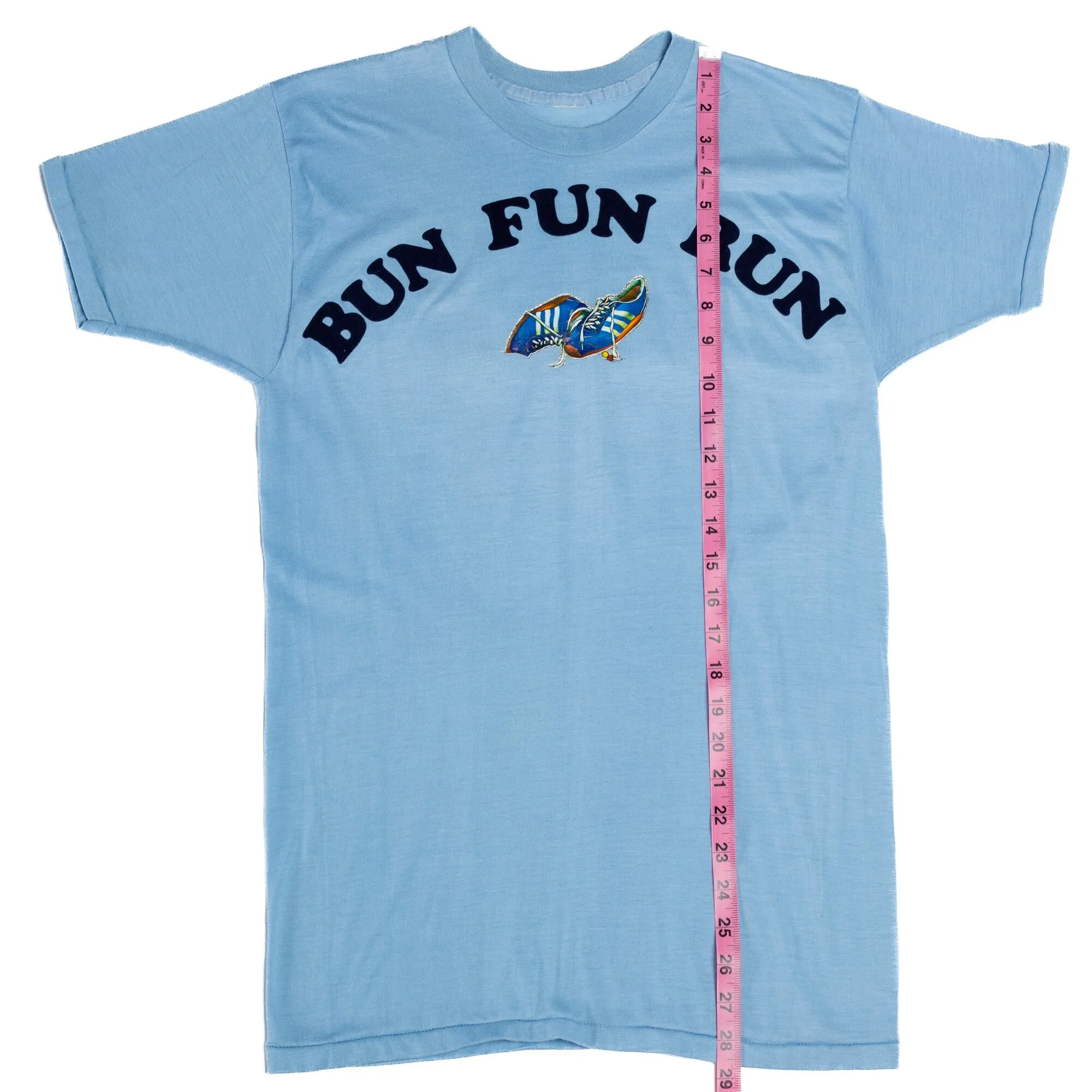 80s Bun Fun Run T Shirt - Men's Small, Women's Medium