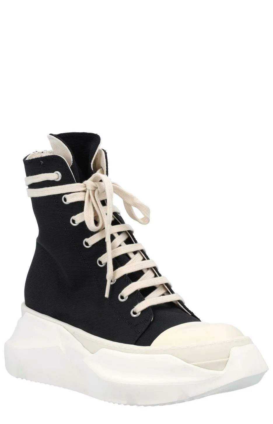 Abstract High-Top Sneakers