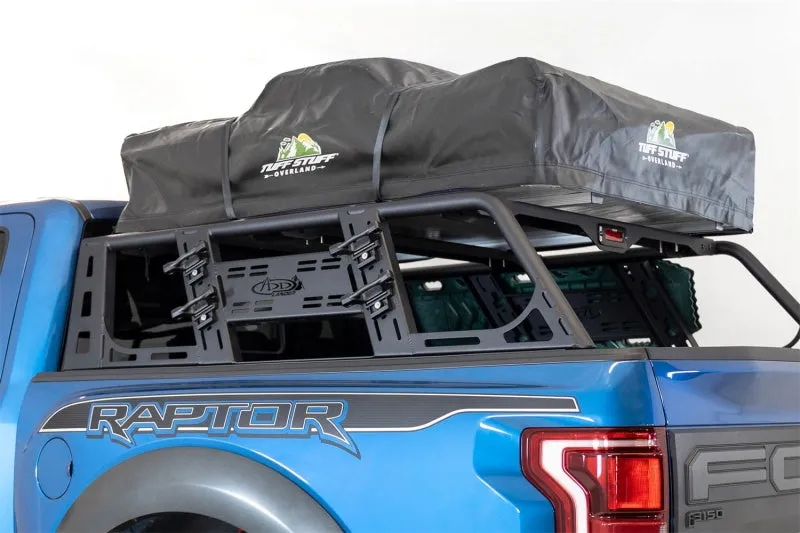 Addictive Desert Designs 2015  Ford F-150 Overlander Chase Rack w/ 3rd Brake Light - Hammer Black