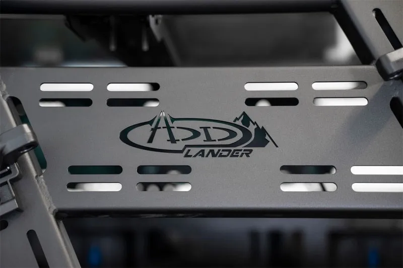 Addictive Desert Designs 2015  Ford F-150 Overlander Chase Rack w/ 3rd Brake Light - Hammer Black