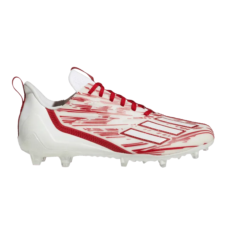 Adidas Adizero 12.0 Cleats 'White Team Power Red'