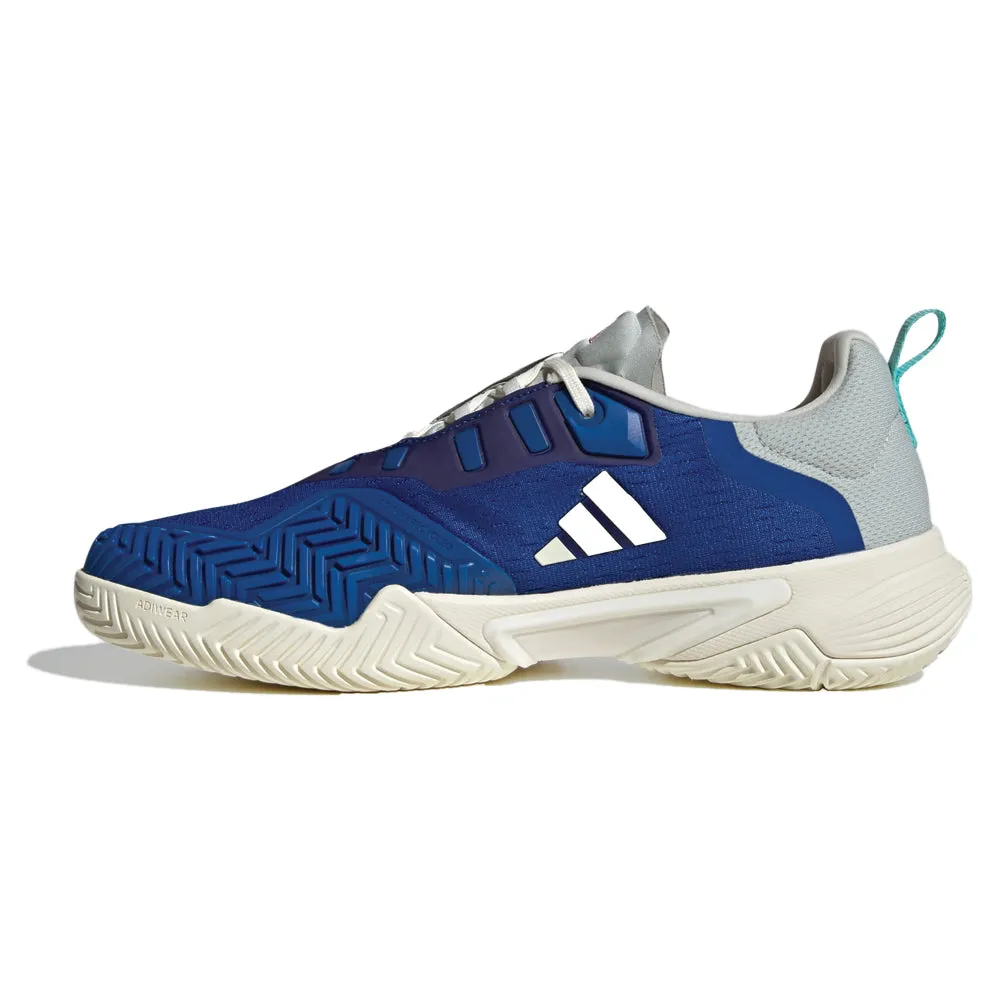 adidas Barricade All Court Tennis Shoe (Mens) - Royal Blue/Off White/Bright Red