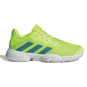 adidas Barricade Tennis Shoes (Junior) - Lucid Lemon/Arctic Fusion/Cloud White