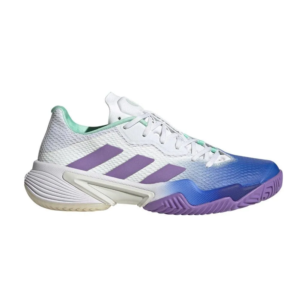 ADIDAS BARRICADE TENNIS SHOES WOMEN'S (Lucid Blue / Violet Fusion / Pulse Mint)