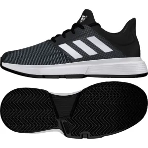 Adidas Gamecourt M Men Tennis Shoes Black Eg2009