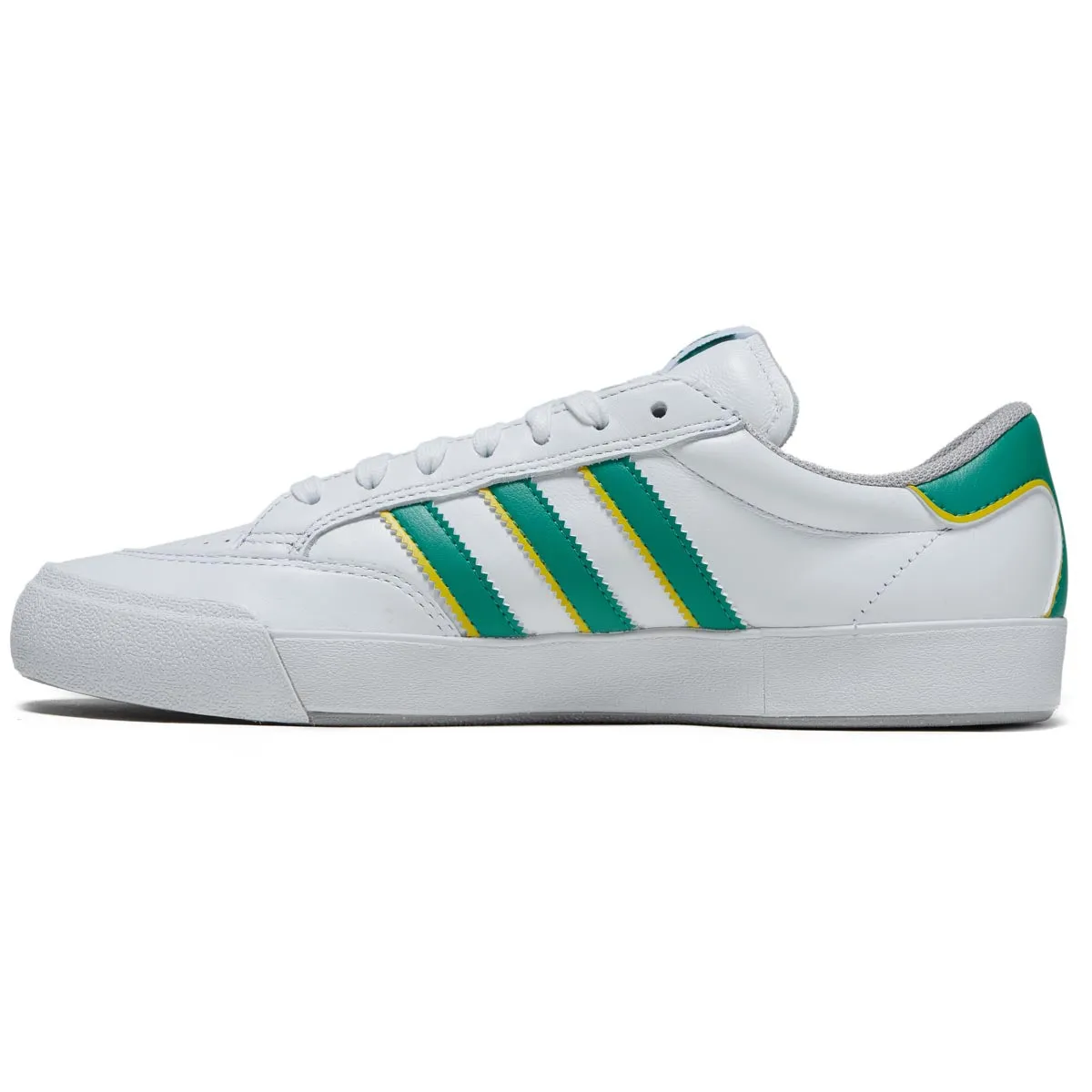 Adidas Nora Shoes - Ftwr White/Court Green/Yellow