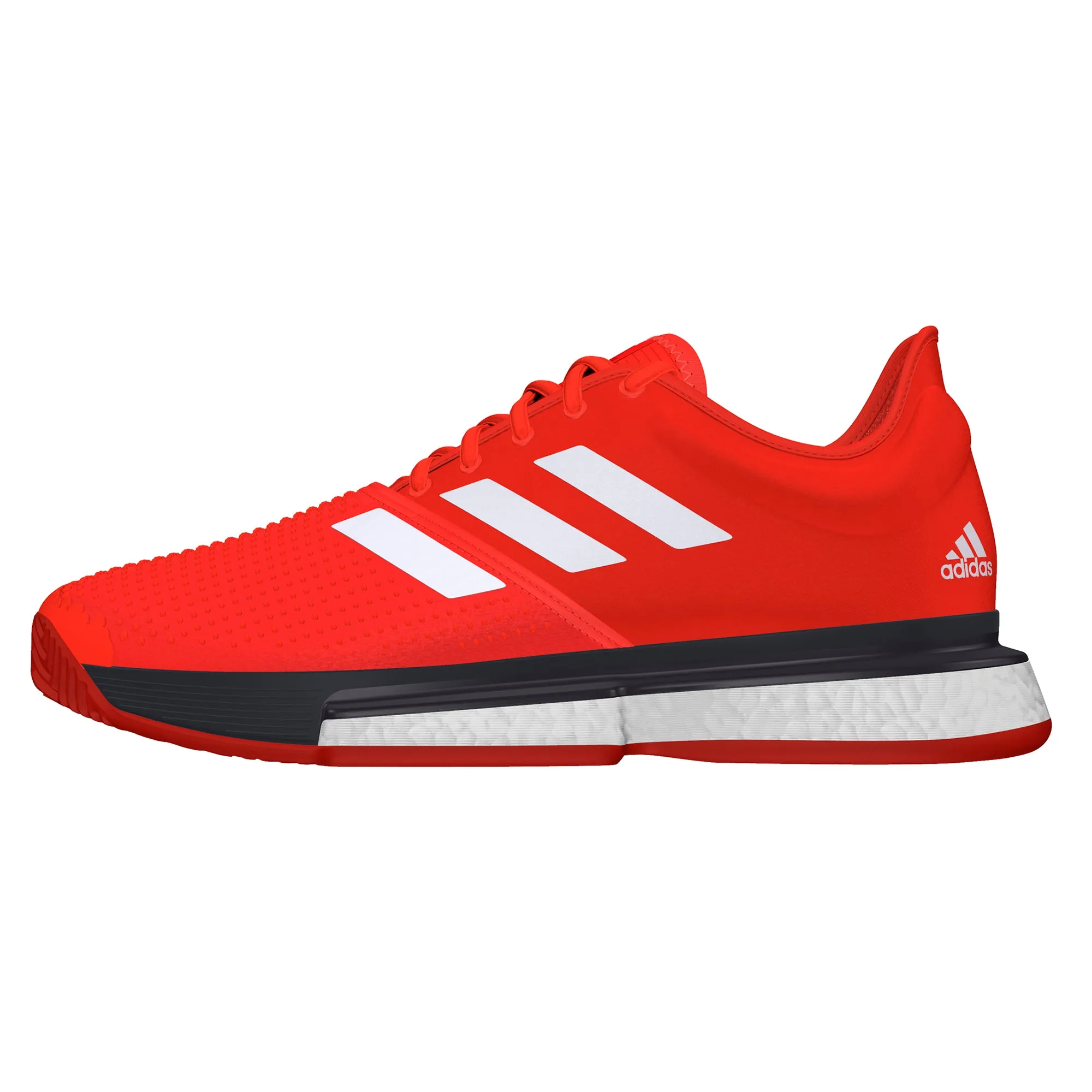 Adidas SoleCourt Boost Red Mens Tennis Shoes