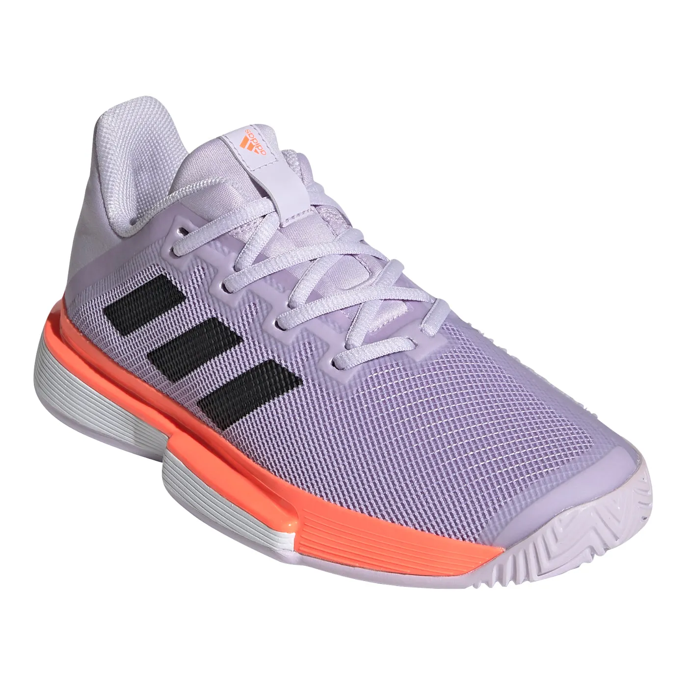 Adidas SoleMatch Bounce Purple Womens Tennis Shoes