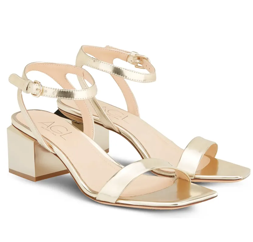 AGL ANGIE BLOCK HEEL SANDAL