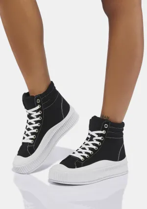 Ain't It Funny High Top Sneakers