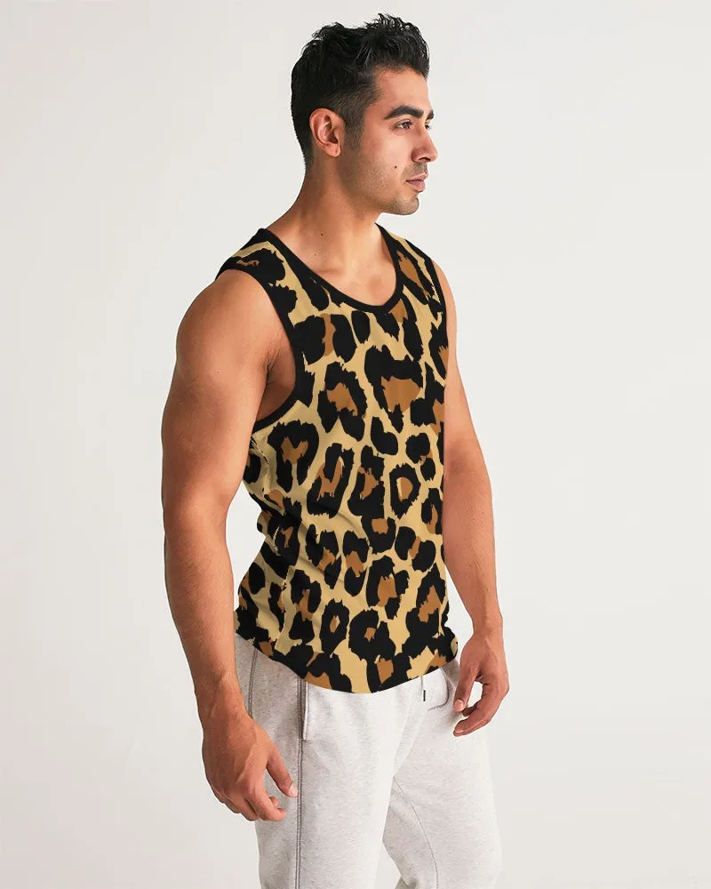 Animal Print Men's Tank Top