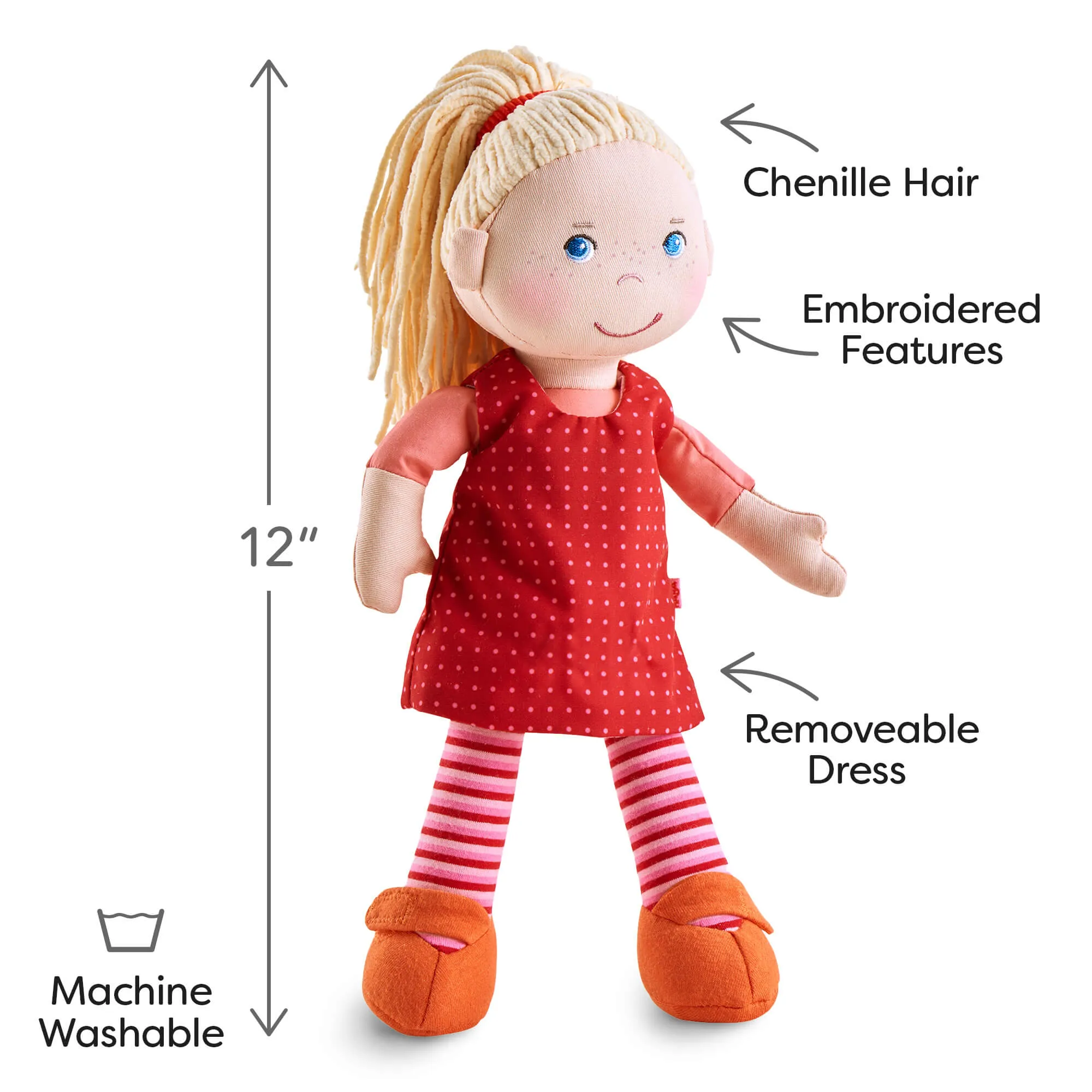 Annelie - 12" Soft Doll