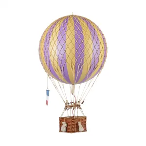 Authentic Models Royal Aero, Lavender - Hot Air Balloon Hanging Decor - 56cm