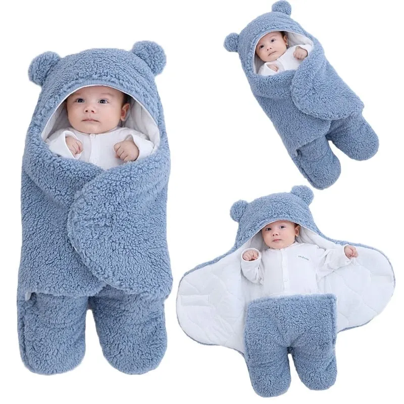 Baby Bear Swaddle Blanket