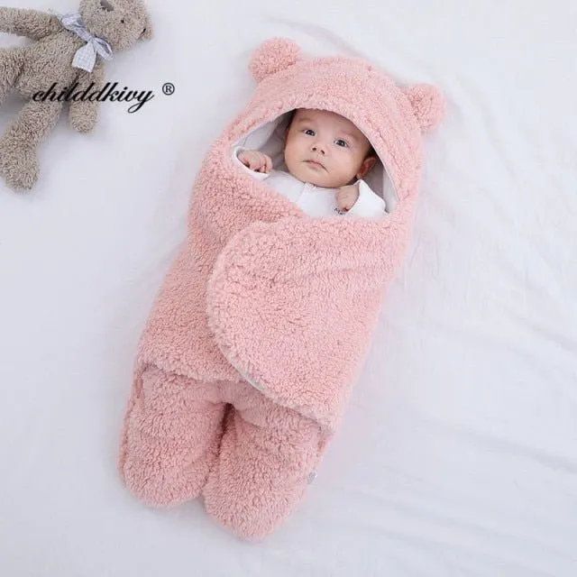 Baby Bear Swaddle Blanket