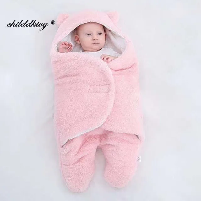 Baby Bear Swaddle Blanket