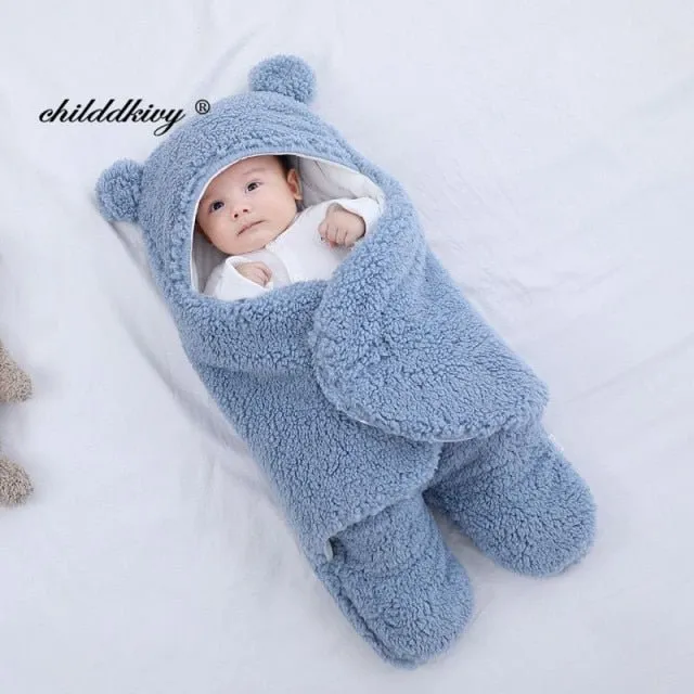 Baby Bear Swaddle Blanket