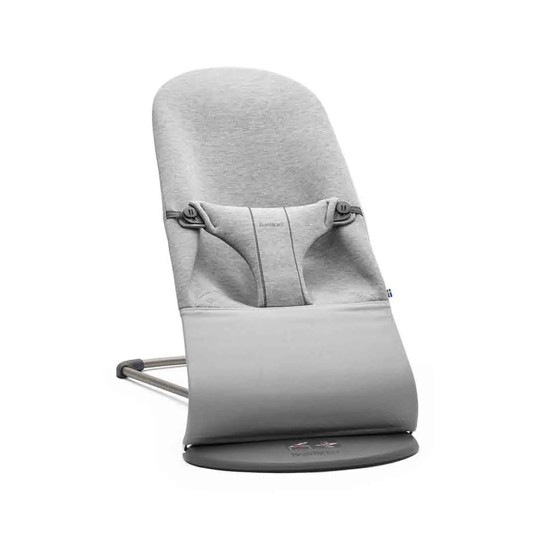 BabyBjorn Bouncer Bliss - 3D Jersey - Light Grey