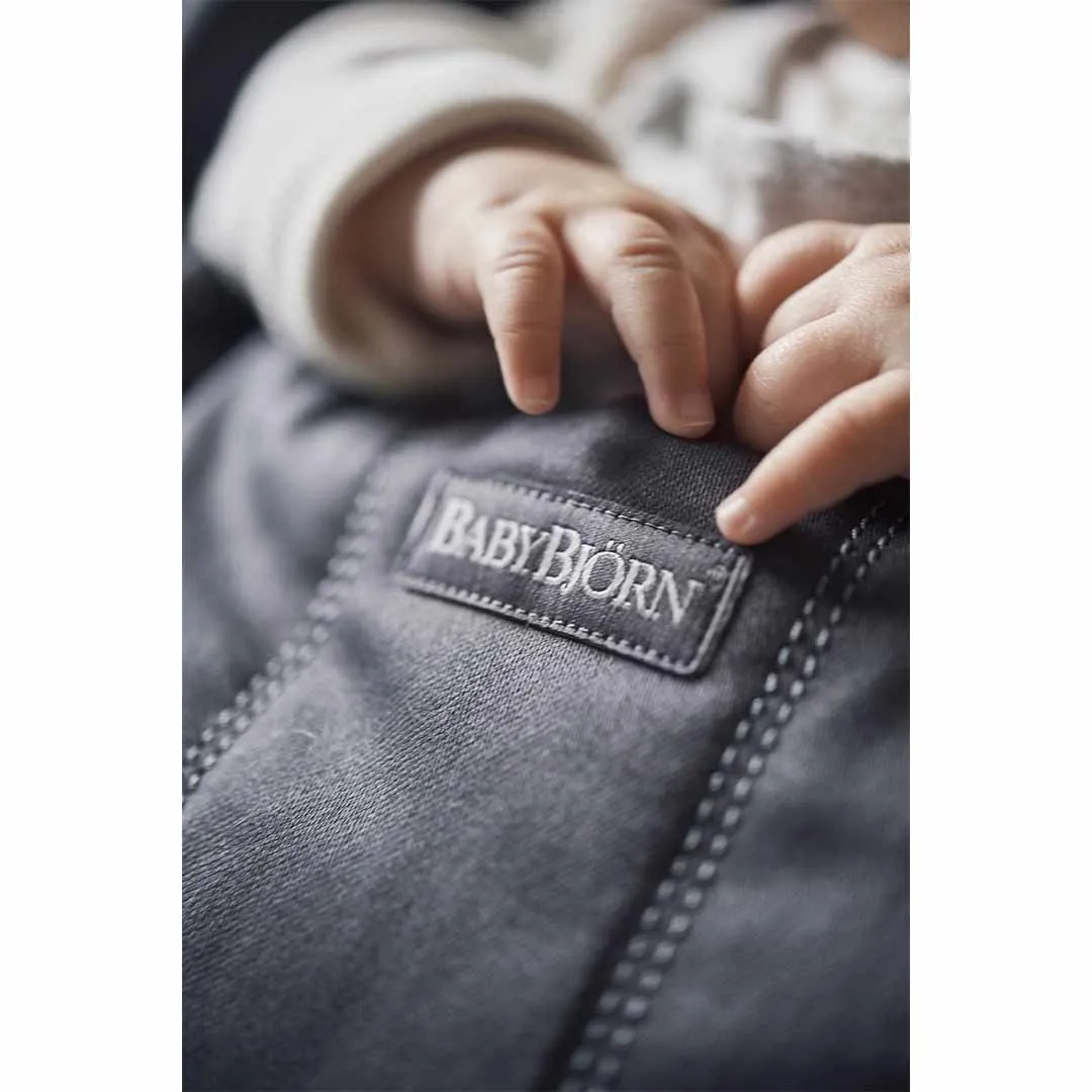 BabyBjorn Bouncer Bliss - Cotton - Anthracite