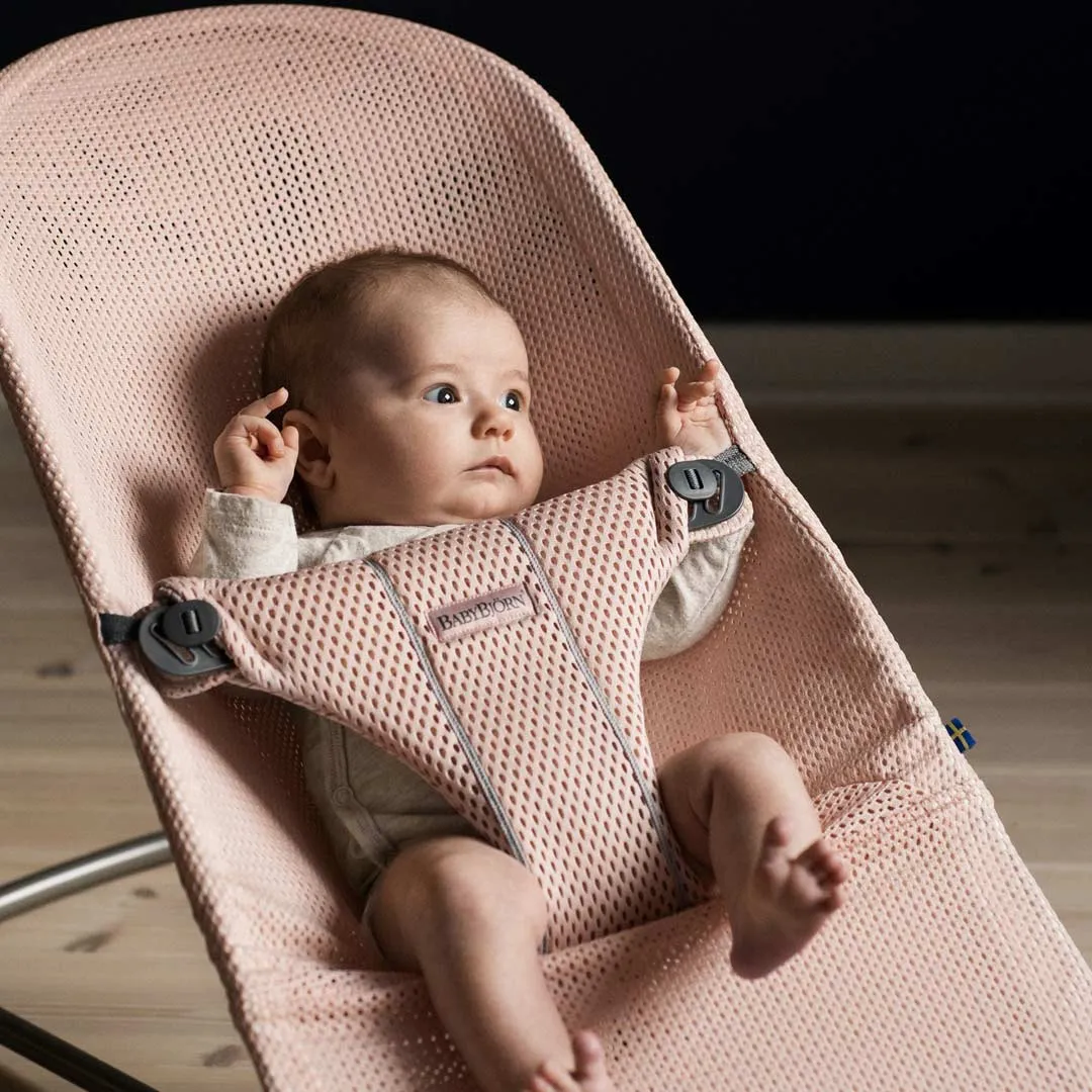 BabyBjorn Bouncer Bliss - Mesh - Pearly Pink