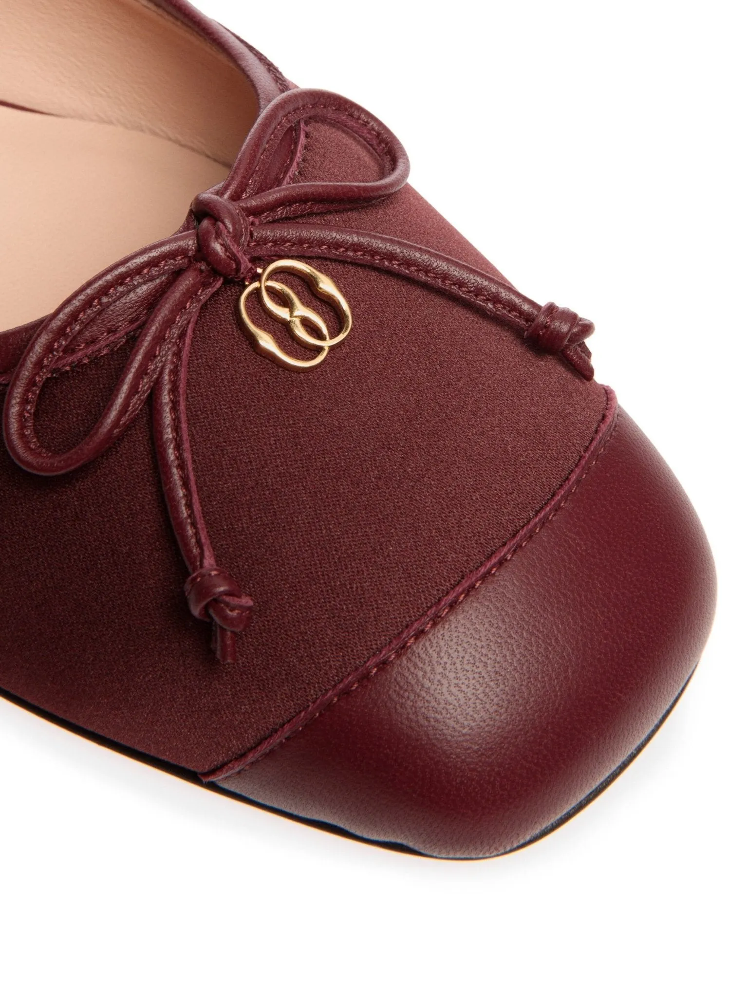 Ballyrina bow-detail ballerina shoes