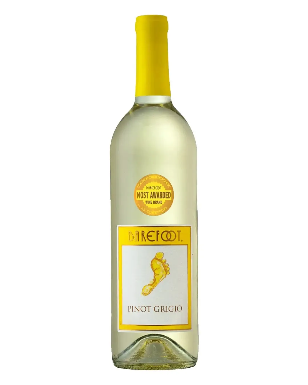 Barefoot Pinot Grigio White Wine, 75 cl