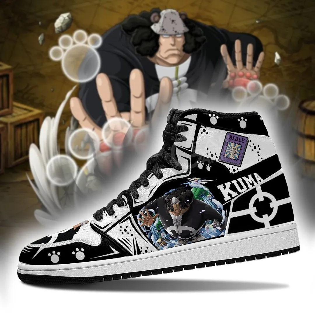 Bartholomew Kuma Sneakers Custom Anime OP Shoes