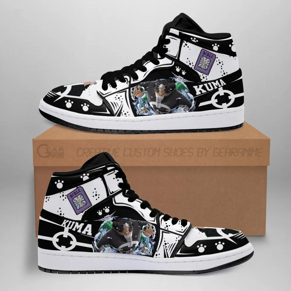 Bartholomew Kuma Sneakers Custom Anime OP Shoes