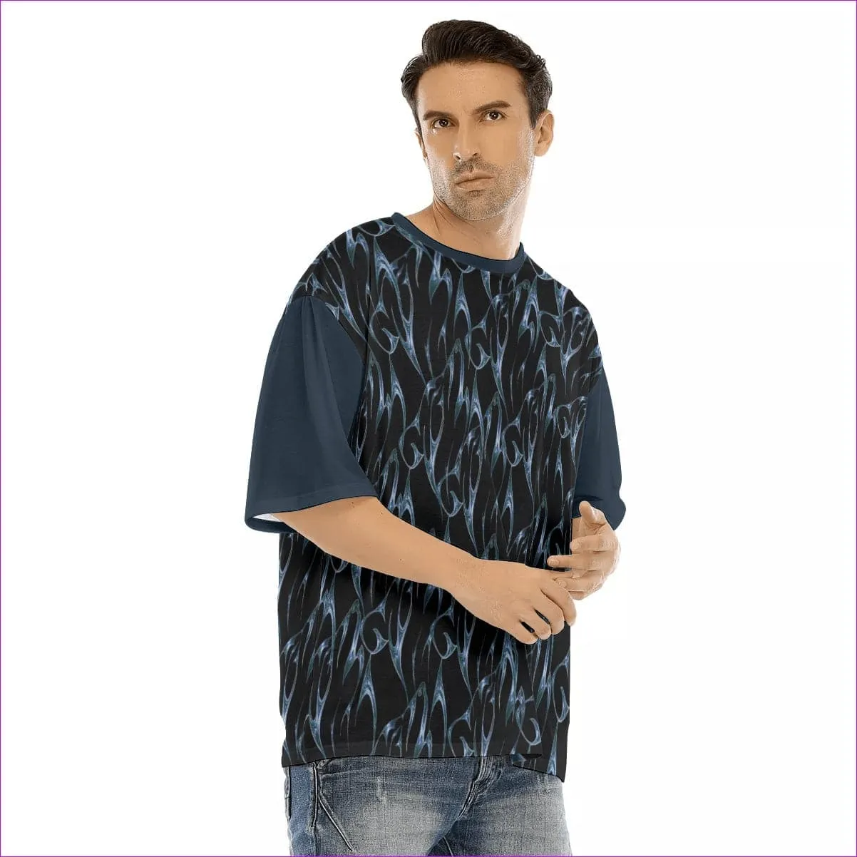 Bay Men's O-neck T-shirt With Half Sleeve