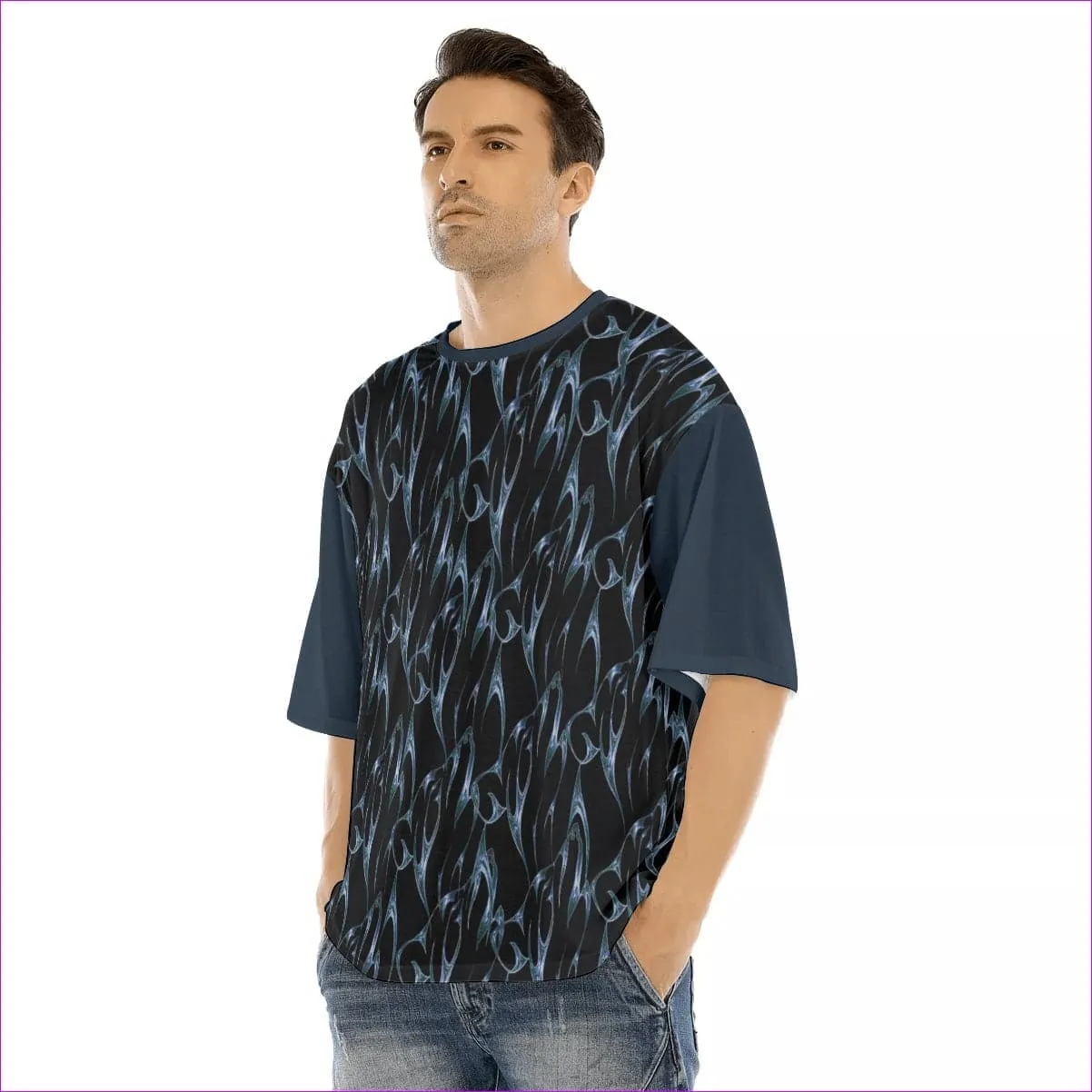 Bay Men's O-neck T-shirt With Half Sleeve