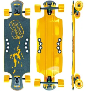 Beercan Yellow 35" Oat Soda Drop Through Longboard