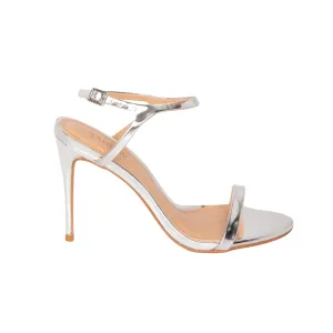 Belisa High Heel Sandals - Silver