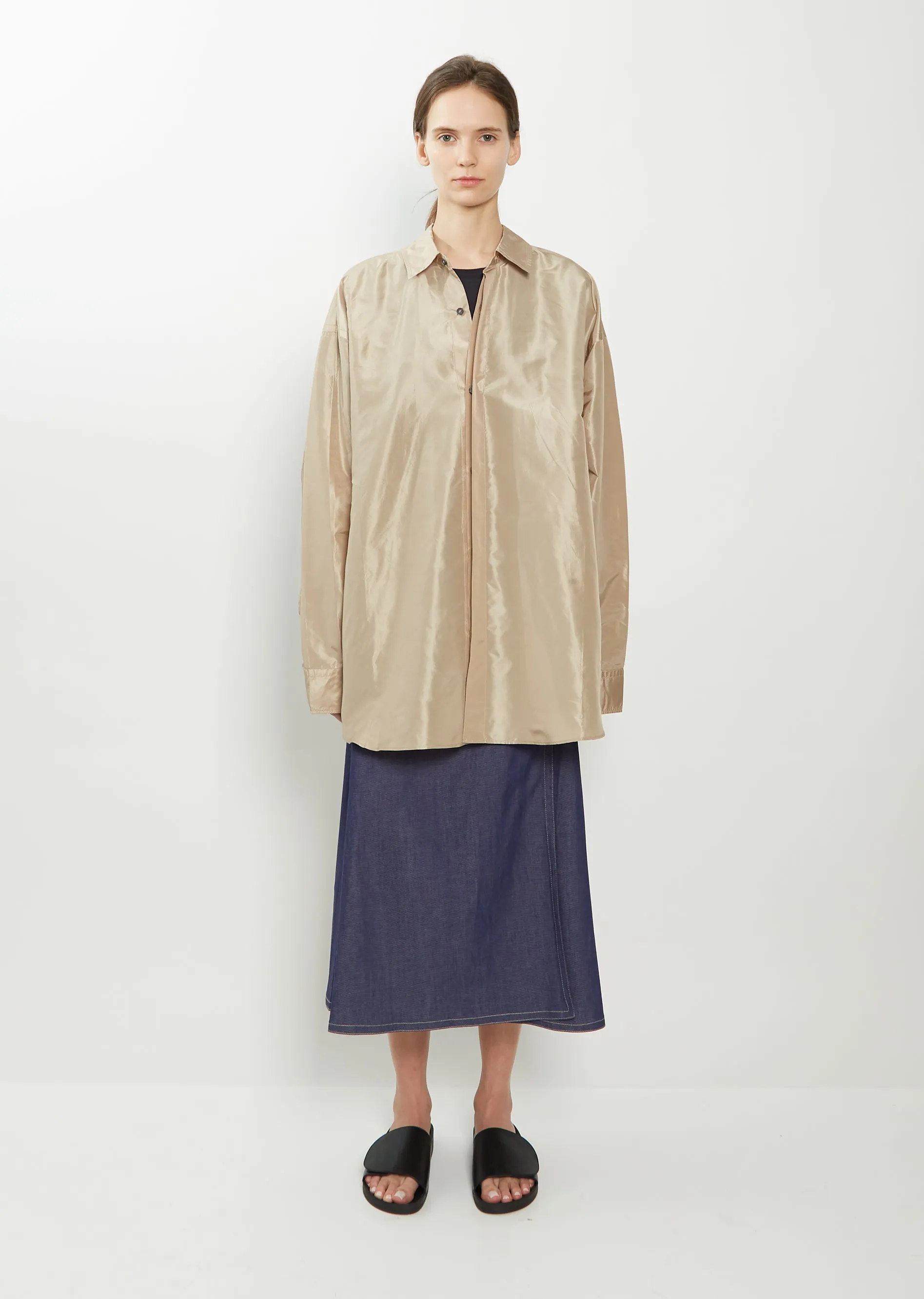 Bendigo Silk Taffeta Shirt