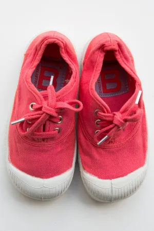 bensimon pink lace tennis