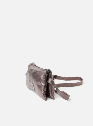 Biba Chester Smog Leather Bag Bronze