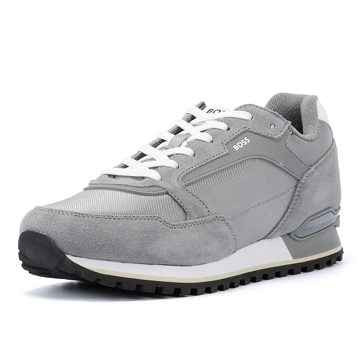 Boss Parkour Runn Men's Medium Grey Trainers