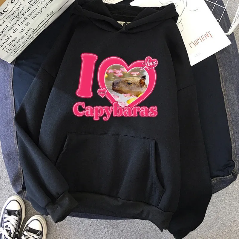 Capybara Oversized Hoodie Collection