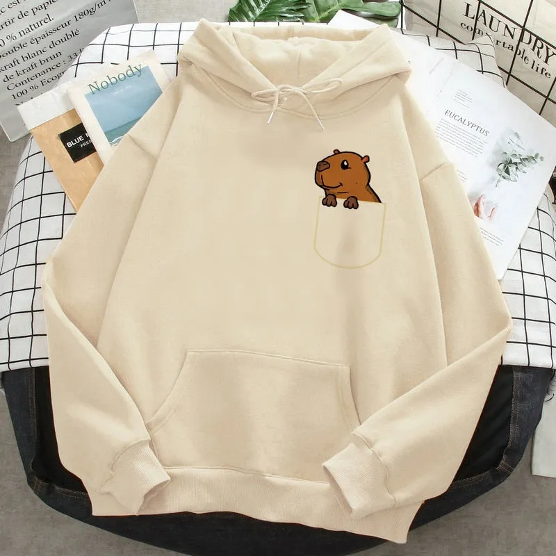 Capybara Oversized Hoodie Collection