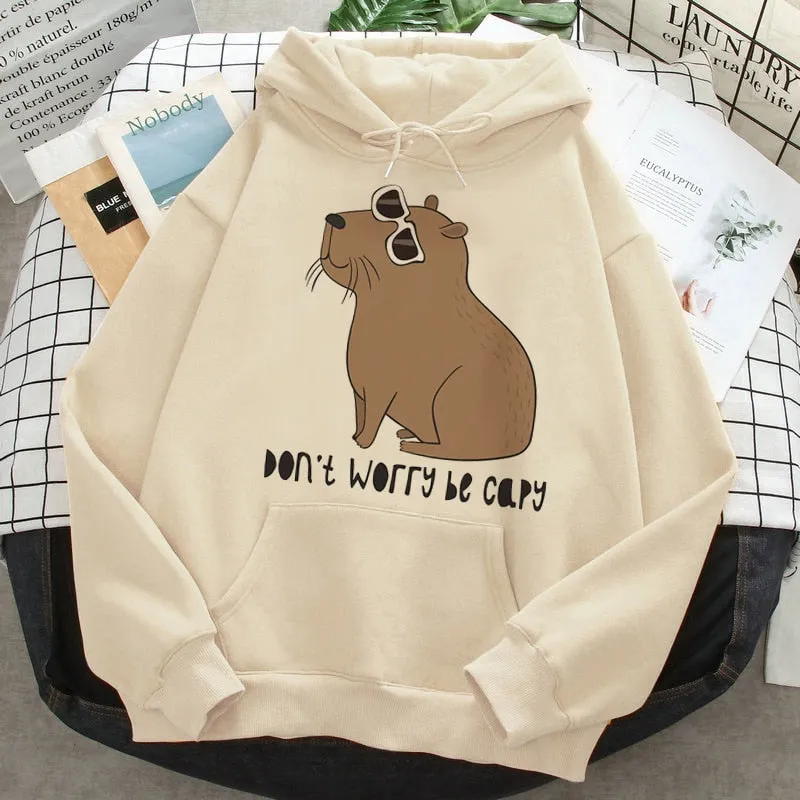 Capybara Oversized Hoodie Collection