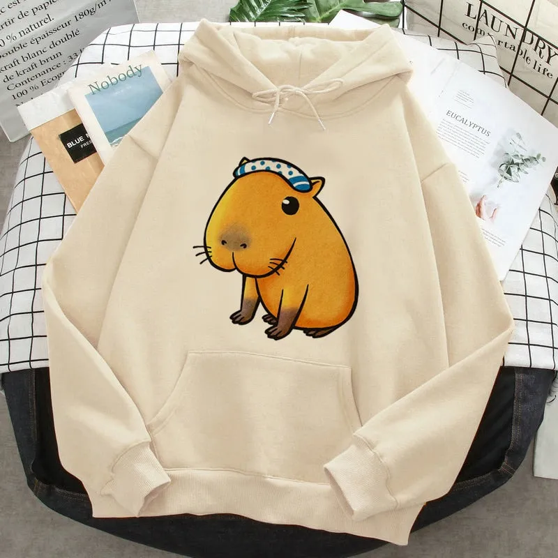 Capybara Oversized Hoodie Collection