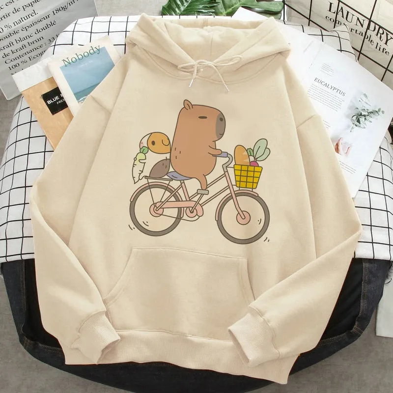 Capybara Oversized Hoodie Collection