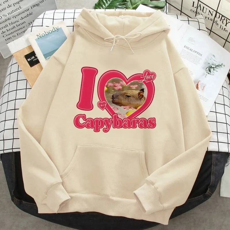 Capybara Oversized Hoodie Collection