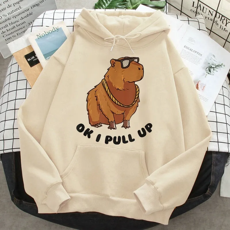 Capybara Oversized Hoodie Collection