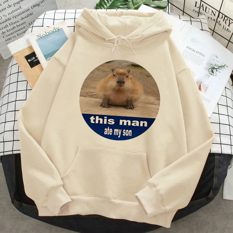 Capybara Oversized Hoodie Collection