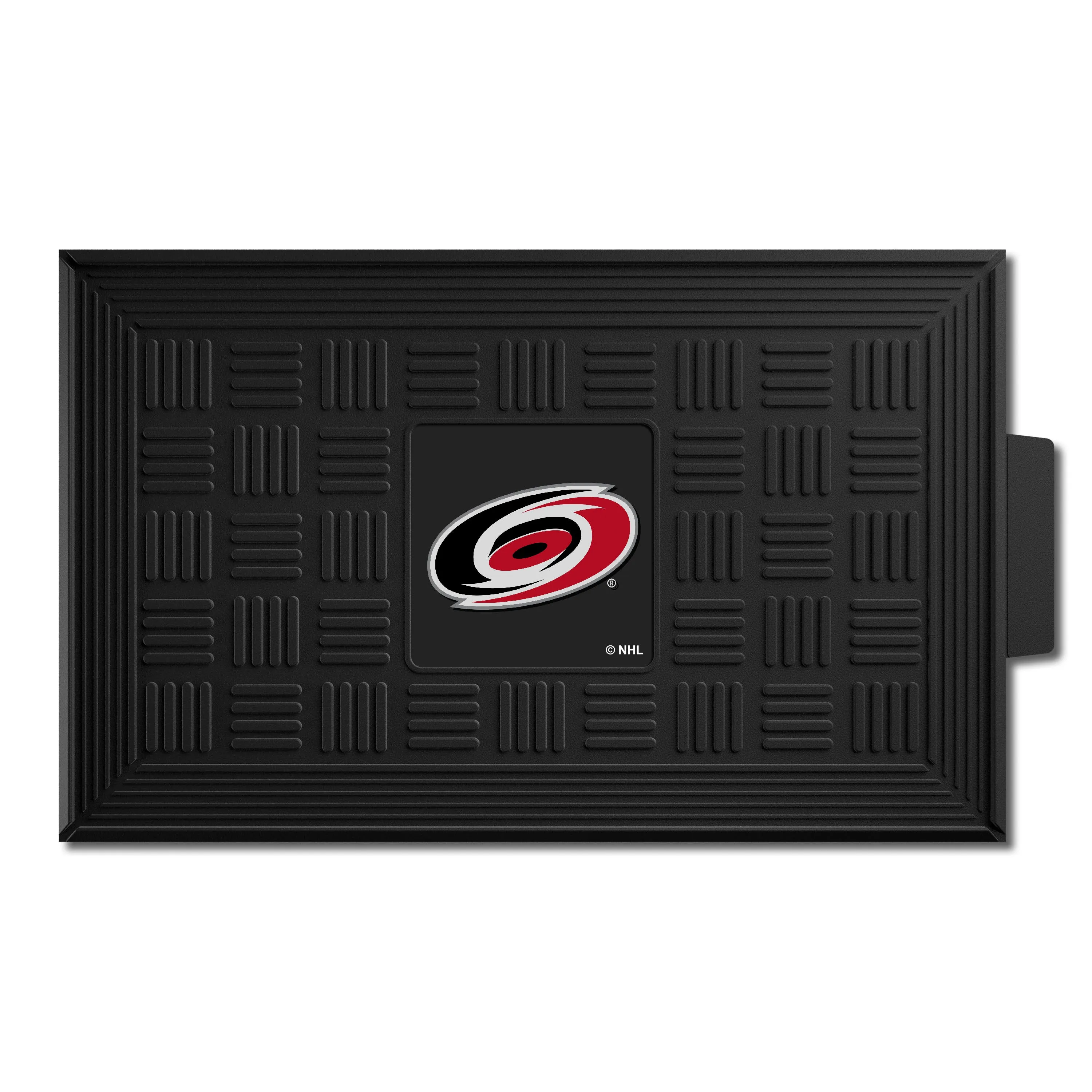 Carolina Hurricanes Heavy Duty Vinyl Medallion Door Mat - 19.5in. x 31in.