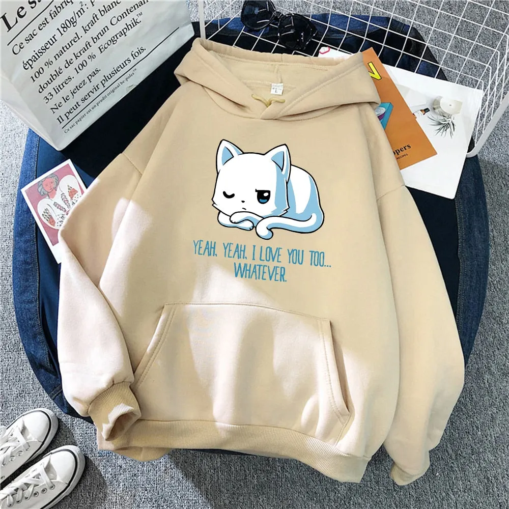 Cartoon Cute Panda Oversized Hoodie with Pockets