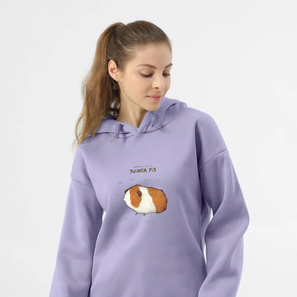 Cartoon Guinea Pig Oversized Hoodie