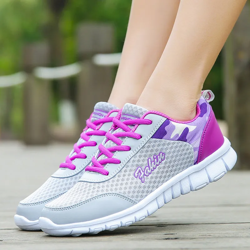 Cilool Athletic Road Running Mesh Breathable Casual Sneakers