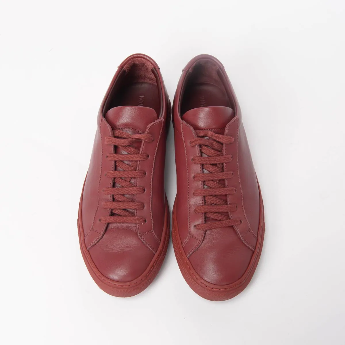 Common Projects Brick Leather Achilles Low Sneakers 36